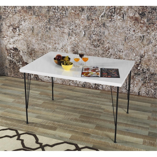 Homedora Solo Study Desk, White ZH-ON30EV-SOL-SD-WHI - main